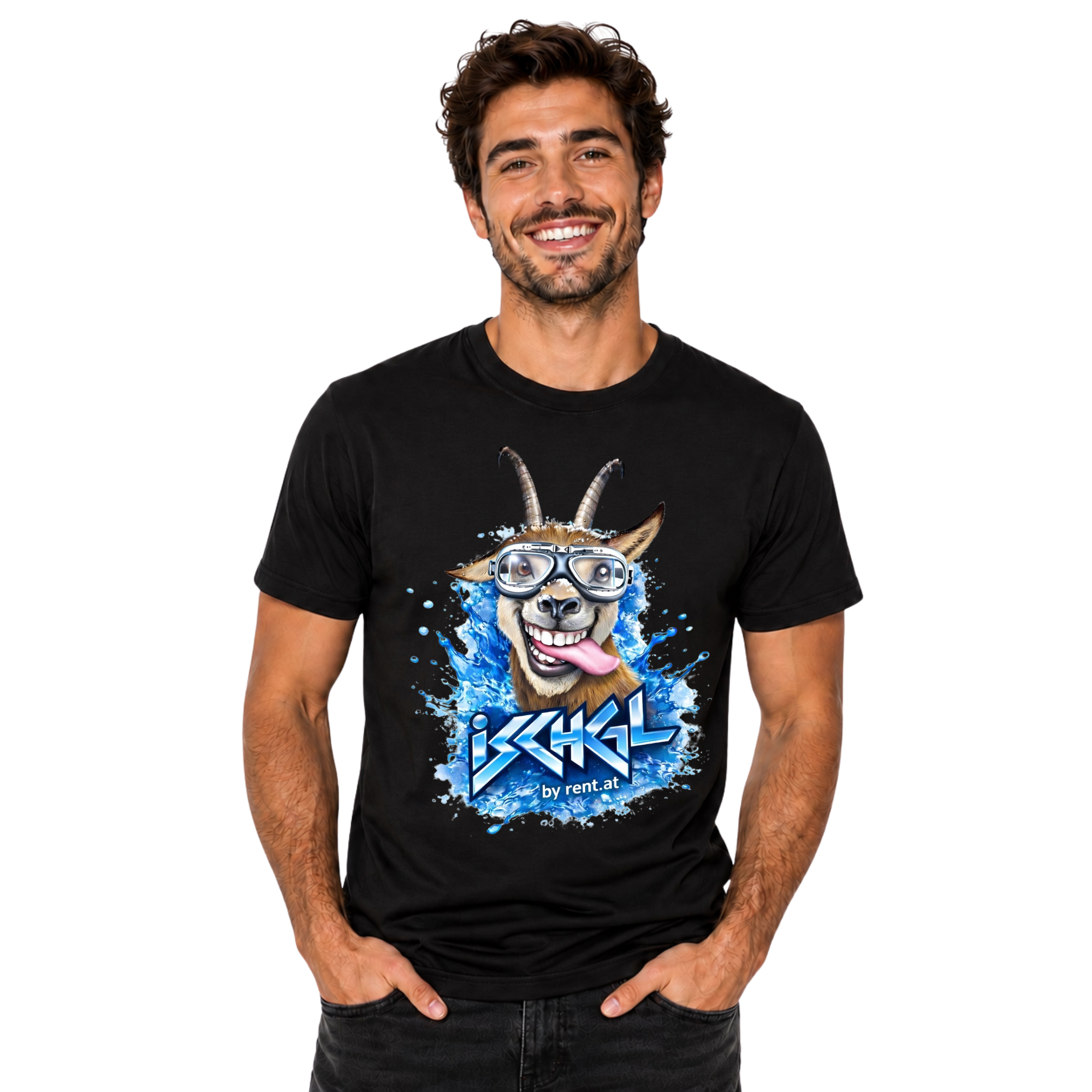 T-Shirt Edition Ischgl Gams – Bild 2